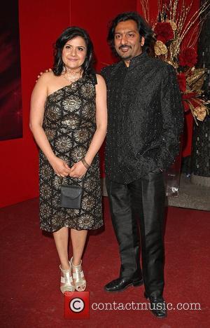 Nitin Ganatra and Nina Wadia The British Soap Awards 2009 held at BBC Television Centre - Red carpet arrivals London,...