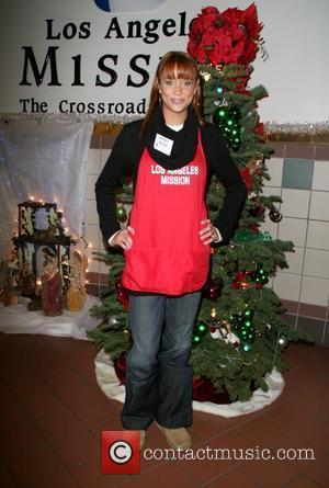 Kristen Renton Christmas Eve at The Los Angeles Mission Los Angeles, California - 24.12.08