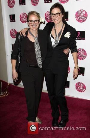 Mary-Louise Parker and guest The 7th annual Best In Drag show held at The Orpheum Theatre - Arrivals Los Angeles,...