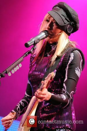 Katie White of The Ting Tings  2009 Glastonbury Festival - Day 1 Worthy Farm, Pilton Somerset, England - 26.06.09