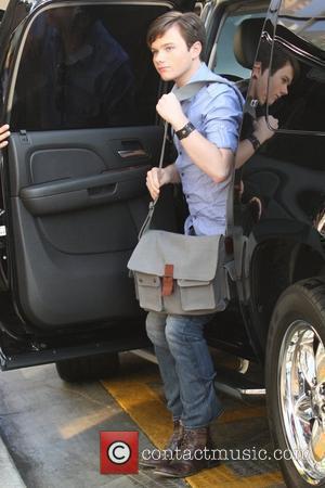 Chris Colfer from 'Glee' arrives at the cast's book signing at Barnes and Noble Los Angeles, California - 07.11.09