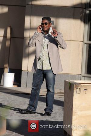 Jermaine Jackson visits a luxury condo open house at The Carlyle in Westwood.  Los angeles, California - 06.08.09