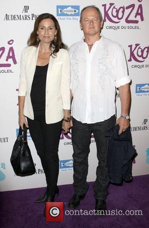 Minnie Driver with boyfriend Craig Zolezzi  attending KOOZA, the big top touring show from Cirque du Soleil which was...