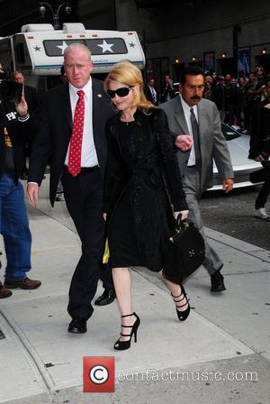 Madonna outside Ed Sullivan Theatre for the 'Late Show With David Letterman' New York City, USA - 30.09.09