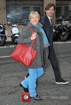 Victoria Wood outside the BBC Radio 2 studios London, England - 06.11.09