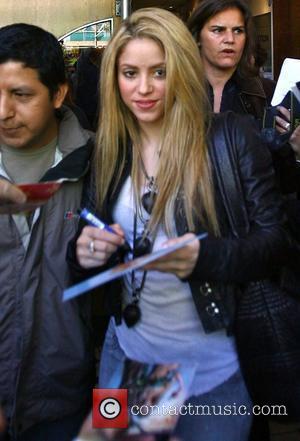 Shakira leaving the BBC studios after recording a session for Radio One's Live Lounge London, England - 24.09.09