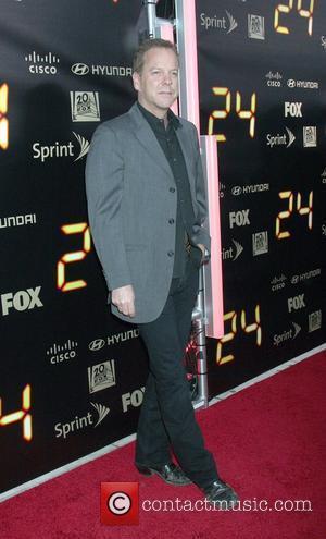Actor Kiefer Sutherland