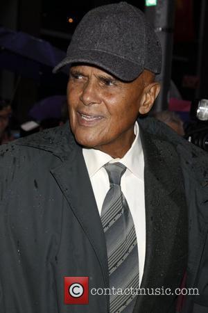 Harry Belafonte  Opening night of the Broadway production 'August Wilson's Fences' held at the Cort Theatre - Arrivals....