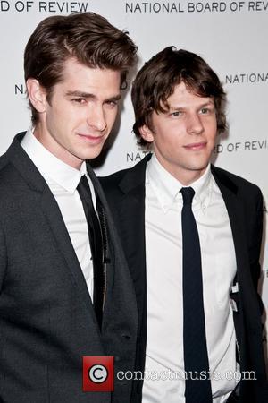 Andrew Garfield and Jesse Eisenberg The 63rd National Board of Review of Motion Pictures Gala, held at Cipriani 42nd Street...