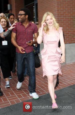 Donald Glover and Gillian Jacobs visit the Hard Rock Cafe San Diego, California - 25.07.10
