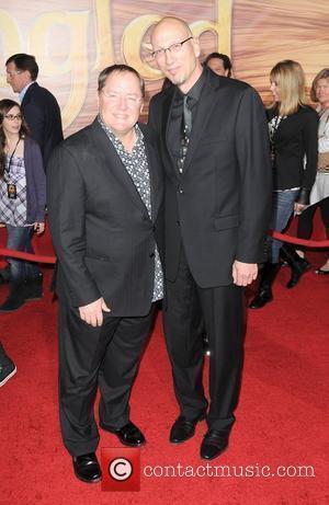 John Lasseter and Roy Conli Disney's 'Tangled' Los Angeles Premiere at the El Capitan Theatre - Arrivals Los Angeles, California...