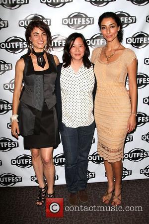 Traci Dinwiddie, Kim Yutani and Necar Zadegan The Los Angeles Premiere of 'Elena Undone' during the 28th Annual Outfest Film...