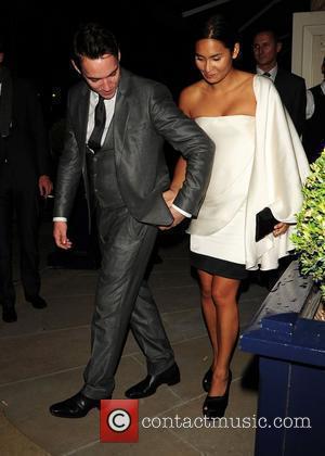 Jonathan Rhys Meyers and Reena Hammer  leaving The George Club London, England - 08.09.10