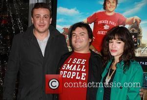 Jason Segel, Grauman's Chinese Theatre, Tanya Haden, Jack Black