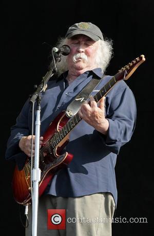 David Crosby & Graham Nash Serenade Occupy Wall Street Activists