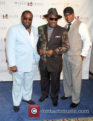 Eddie Levert arrives to the 8th Annual Ford Hoodie Awards held at the Mandalay Bay Hotel and Casino Events Center...