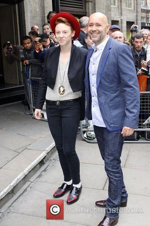 Elly Jackson and Ben Langmaid from La Roux The Ivor Novello Awards at Grosvenor House - Arrivals London, England -...