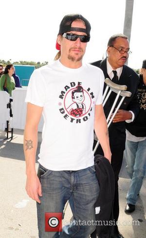 Kid Rock The Orange Carpet prior to the Detroit Lions vs the Miami Dolphins NFL Game at Sun Life Stadium...