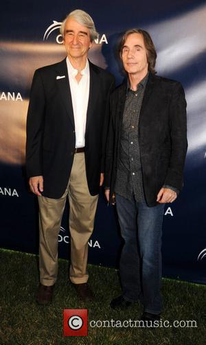 Sam Waterston and Jackson Browne Oceana's 'Splash' party in the Hamptons hosted by Sam Waterston and featuring a special performance...