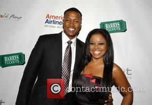 Flex Alexander and Shanice  Harold Pump Foundation 10th Anniversary Celebration held at the Century Plaza Hotel Centruy City, California...