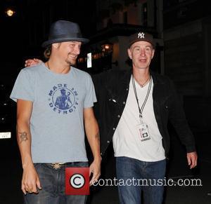 Kid Rock aka Robert Ritchie and John McEnroe leaving Punch Bowl pub in Mayfair London, England - 22.06.10