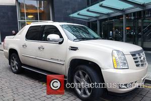 Manchester City Striker Benjani Mwaruwari's Car Outside The Radisson Edwardian Hotel