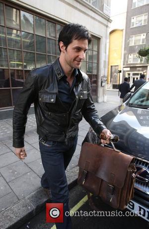 Richard Armitage leaving the Radio One studios London, England - 04.05.10