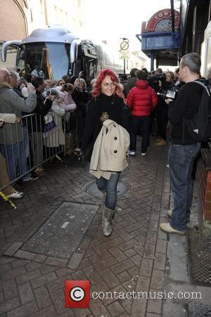 Aliona Vilani  'Strictly Come Dancing' stars arrive at Blackpool Tower Ballroom for one edition of the new series....