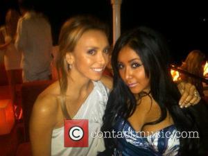 Nicole Polizzi aka Snooki and Giuliana Rancic attend Jason Hope's 'Ludacris-mas' party. Scottsdale, Arizona - 18.12.10