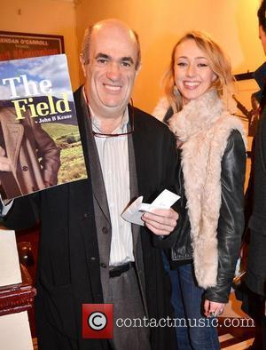 Colm Tobin, Roisin Agnew,  at the opening night of John B Keane's 'The Field' at The Olympia Theatre -...