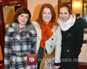 Lucy Farrell, Blathnaid Ni Chofaigh, Sinead Ni Churnain,  at the opening night of John B Keane's 'The Field' at...