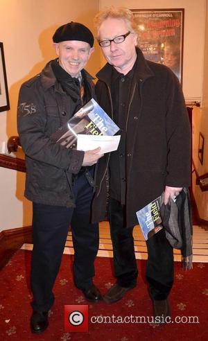 Brush Shiels, Paul Brady,  at the opening night of John B Keane's 'The Field' at The Olympia Theatre -...