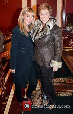 Tara Sinnott & mother Ann Williams,  at the opening night of John B Keane's 'The Field' at The Olympia...