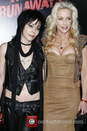 Joan Jett and Cherie Currie Los Angeles Premiere of 'The Runaways' held at Cinerama Dome Arclight Theaters in Hollywood Los...