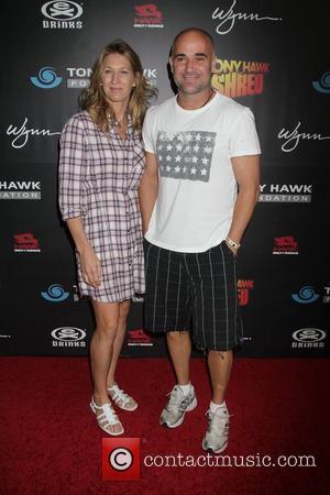 Steffi Graf, Andre Agassi Tony Hawk: Shred presents the Stand Up For Skateparks Benefit at the Wynn Resort & Casino....