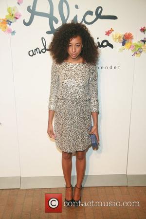 Corrine Bailey Rae    Alice and Olivia by Stacey Bendet Spring/Summer2012 Presentation at the Highline Stages New York...