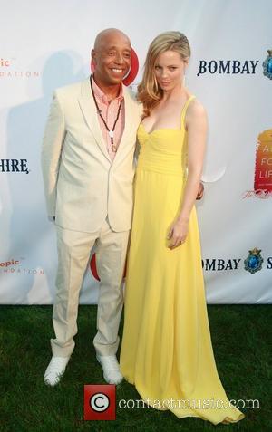 Russell Simmons and Melissa George  Russell Simmons' 12th Annual Art For Life East Hampton Benefit  New York City,...