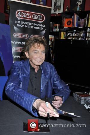 Barry Manilow  makes a personal appearance at Dress Circle to promote and sign copies of his new album '15...