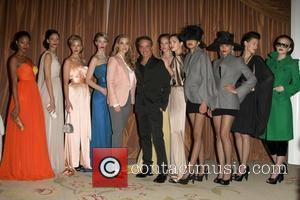 Elizabeth Berkley, Lloyd Klein with House of Couture Models Lloyd Klein Closes LA Fashion week Fall/Winter 2012 In support of...