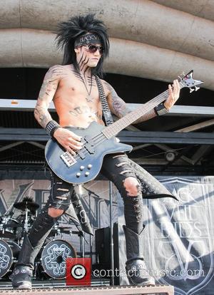 Black Veil Brides  Perform during the 2011 Vans Warped tour at the Cruzan amphitheatre in West Palm Beach Florida,...