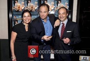 Michele Sherman, Jim Belushi and Bill Sherman (VP of Nat Sherman)  The Creative Coalition & Friends celebrate Broadway show...