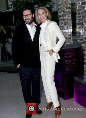 Adam Kimmel and Leelee Sobieski The 2011 CFDA Fashion Awards at Alice Tully Hall in The Lincoln Center - Inside...