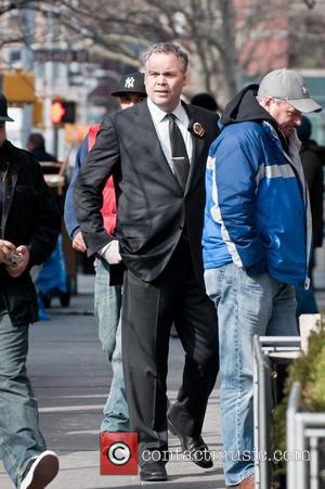 Vincent D'onofrio on The Set of Law & Order: Criminal Intent in Greenwich Village New York City, USA - 24.03.11