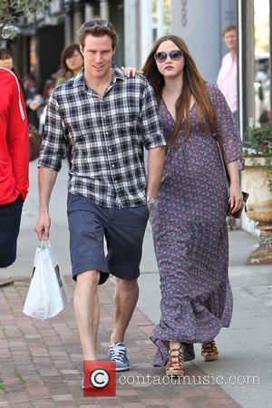 Heavily pregnant Devon Aoki and her fiance James Bailey leaving Joans on Third in West Hollywood. Los Angeles, California -...