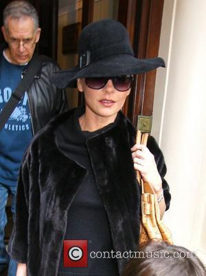 Catherine Zeta-Jones leaving her hotel London, England - 25.02.11