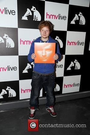 Pop sensation Ed Sheeran signing at HMV. Manchester, England - 15.09.11