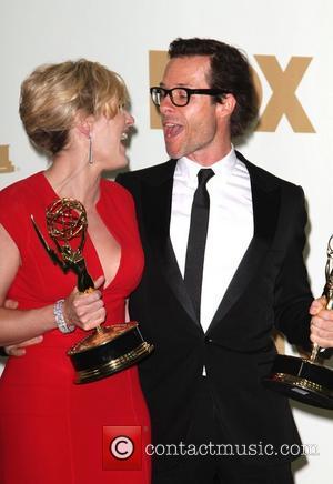 Kate Winslet and Guy Pearce  The 63rd Primetime Emmy Awards held at the Nokia Theater LA LIVE - Press...