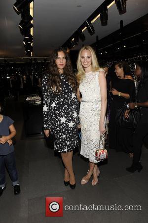Lauren Santo Domingo and Tatiana Santo Domingo Fashion Night Out - Dolce & Gabbana launch the Passion Duo lipstick New...