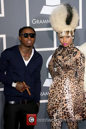 Lil Wayne aka Dwayne Carter, Jr. and Nicki Minaj The 53rd Annual GRAMMY Awards at the Staples Center - Red...