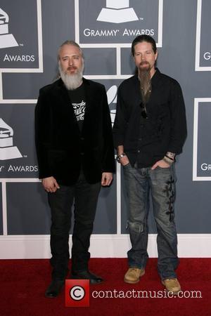John Campbell and Chris Adler of Lamb of God The 53rd Annual GRAMMY Awards at the Staples Center - Red...